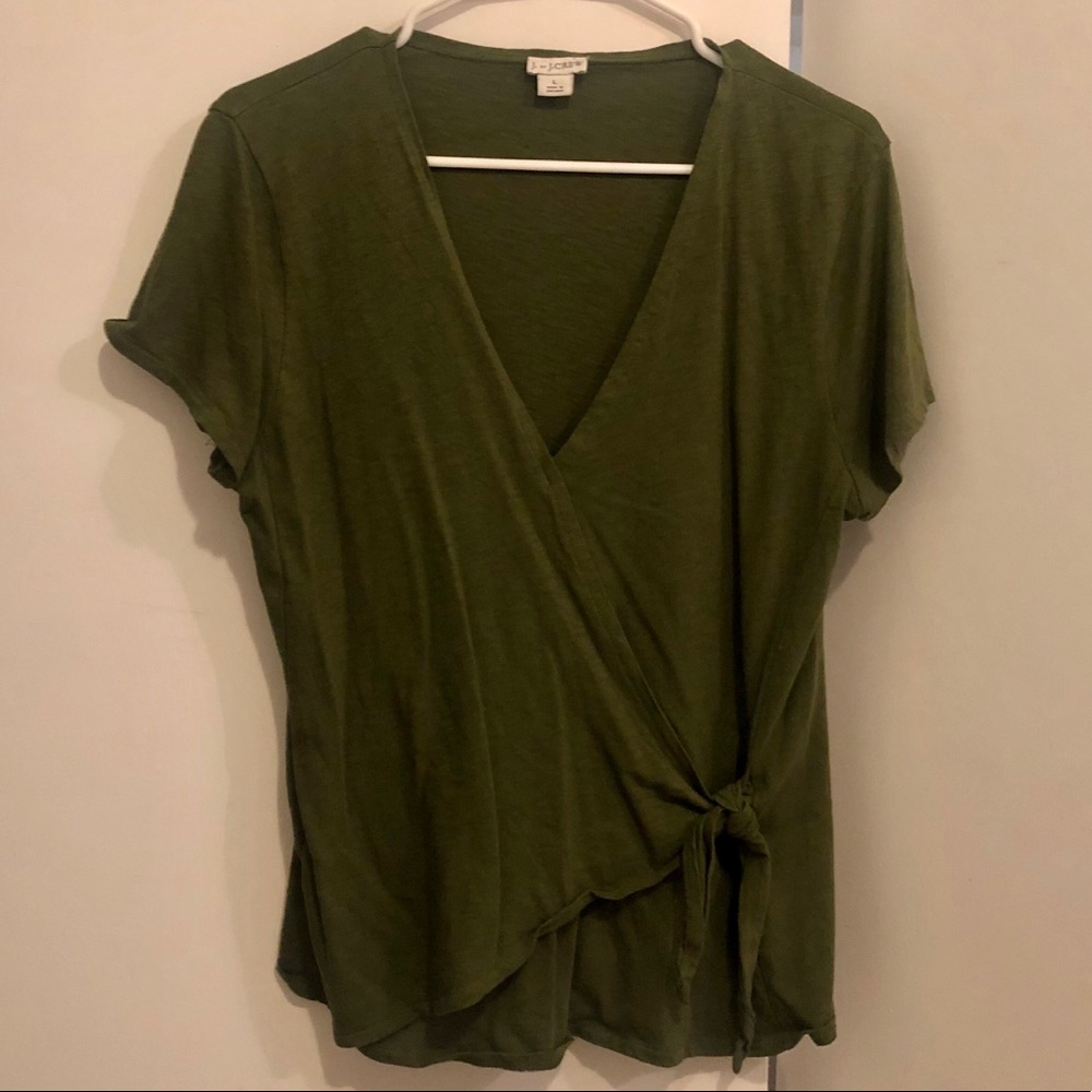 J Crew Wrap T Shirt